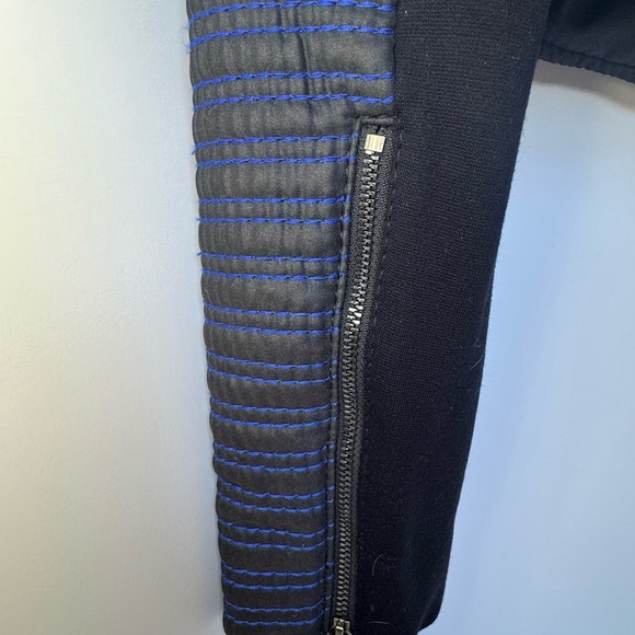 Bcbgmaxazria Runway Pilar Long sleeve Quilted zip up Jacket woman’s XXS - Picture 6 of 16